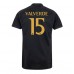 Real Madrid Federico Valverde #15 Voetbalkleding Derde Shirt 2023-24 Korte Mouwen